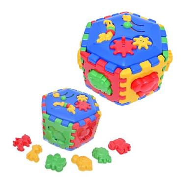 Imagem de Cubo Interativo Solapa Didático Bebê Com Peças De Encaixe