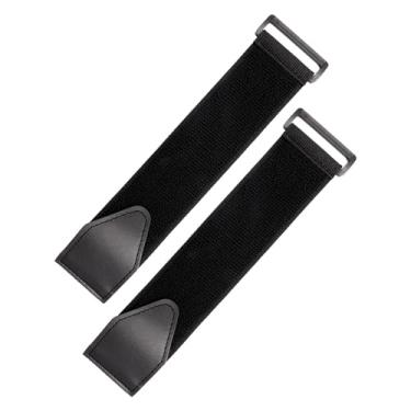 Imagem de Colaxi 2 tiras do reparo do pedal da bicicleta do exercício dos pces, correias dos pedais do instrutor elíptico, correias do pedal do pé, para a máquina de