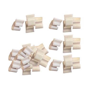 Imagem de Ioensy 40 peças de fivela de fechadura de porta, conector de braçadeira de bloqueio de cercadinho, clipes de fixação de cerca, caixa de fio de gaiola de