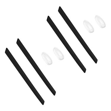 Imagem de BLAZERBUCK Kits de meias para óculos de sol Oakley Gauge 6 OO6038 / Gauge 8 OO4124 - Preto + Preto