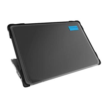 Imagem de Capa para laptop Gumdrop SlimTech compatível com HP Chromebook 11 G8/G9 EE. Projetada para estudantes, professores e salas de aula do ensino fundamental – Testada contra quedas, resistente, leve e à