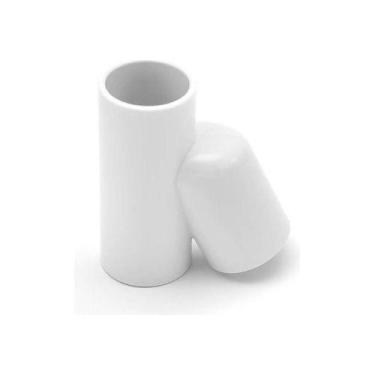 Imagem de Kit Com 2 Conexões Em Y 32mm Pvc - Brancas - OFA