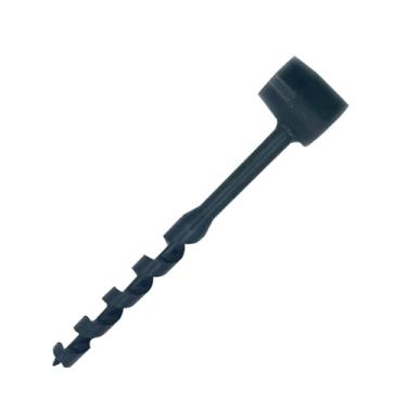Imagem de Gralara Broca de madeira de trado manual, broca manual, resistente, multiuso, ferramenta manual, broca de mão para bancos pequenos, construção de abrigos, 19x260 Milímetros