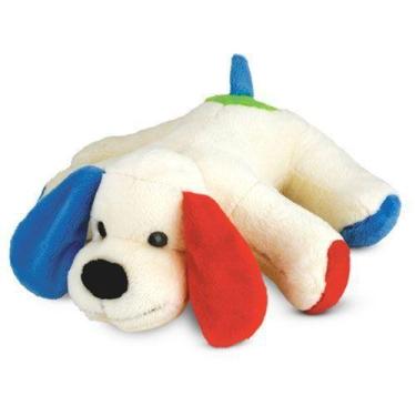 Imagem de Cachorro de Pelúcia Pingo Azul 34 cm Antialérgico - CTX