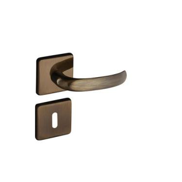 Imagem de Fechadura 406 com Roseta Bronze Oxidado Interna - Pado