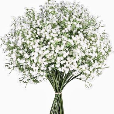 Imagem de Kit 10 Buquês de Flores Gipsofila Flor Artificial Folhagem - La Caza S