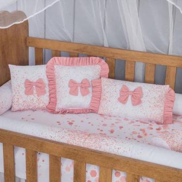 Imagem de Trio de Almofadas Decorativa Specialle Menina para Bebe - Zan Baby, Gl