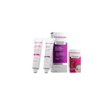 Imagem de Kit Cicatricure Antissinais Estrias (3 produtos)