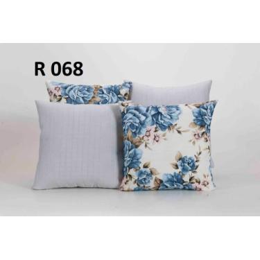 Imagem de Kit C/ 4 Capas P/ Almofadas Decorativas Colorida 48x48 - JZ Enxovais ,