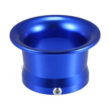 Imagem de X AUTOHAUX 55 mm 2,1" Velocity Stack Motocicleta Carburador Filtros de Ar Carburador Funil Trompete para Honda para Yamaha para Kawasaki ATV Liga de Alumínio Azul