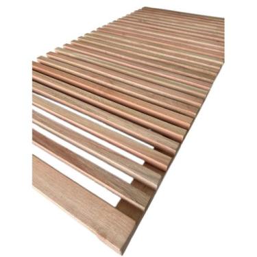 Imagem de Treliça Ripada de Madeira 60x120cm - WoodForce