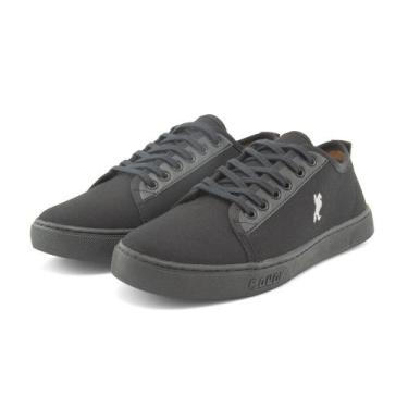 Imagem de Sapatenis Tenis Masculino Original Polo White Lonado Super Leve, Preto