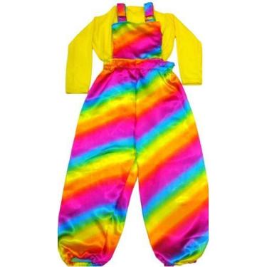 Imagem de Macacão + Blusa - Adulto,trenzinho Da Alegria,fantasias - Palhaçaria &