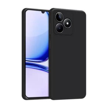 Imagem de Capa Case Aveludada + Película De Vidro 3D Para Realme C61 - Db