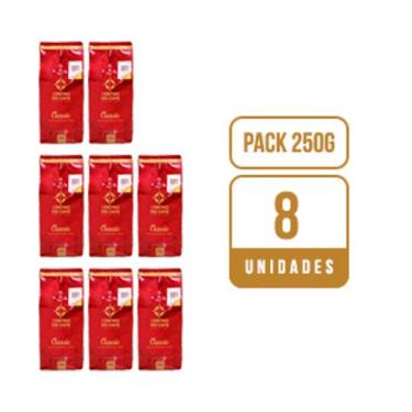 Imagem de kit com 8 unidades do Café Especial, Classic, 250 gr, Moídos - Centro 