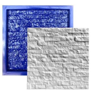 Imagem de Forma 3D Gesso e Cimento ABS 1mm - Canjiquinha 28,5x28,5 cm - Xmoldes 