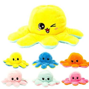 Imagem de Brinquedo Infanitl Polvo Bipolar Reversível Cores Sortidas B - BBR Toy