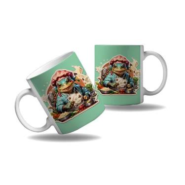 Imagem de Caneca Presente Tartaruga Cozinheira Chefe Cozinha Profissão - Enjoy S
