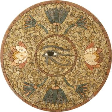 Imagem de Mandala Simbólica Olho De ísis Horus E Osíris Tamanho 80cm