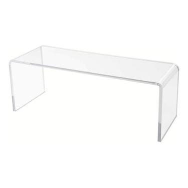 Imagem de Prateleira Platafroma Expositora Para Boneco 30x10x10 Cor Cristal - Te