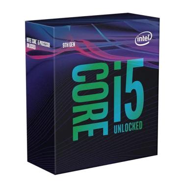 Imagem de Processador Intel Core i5-9600K 6 núcleos 4,6 GHz LGA1151 300 95W