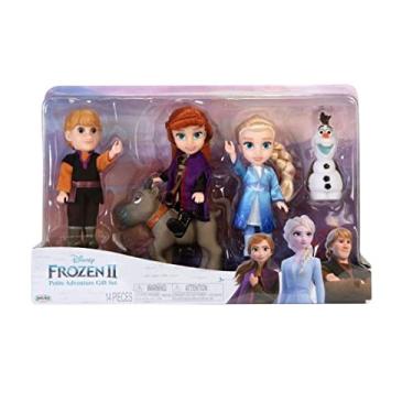 Imagem de Disney Frozen 2 Petite Dolls Gift Set - Includes Elsa, Anna, Kristoff, Olaf & Sven! 6 inches
