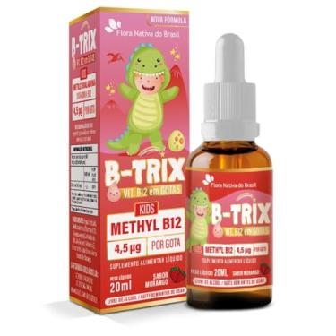 Imagem de B-TRIX (Vitamina B12 Infantil) 20ml - Flora Nativa Sabor:Morango