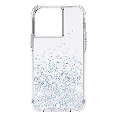 Imagem de Case-Mate Capa para iPhone 13 Pro - Twinkle Ombre Stardust com proteção contra quedas de 3 metros e carregamento sem fio - Capa luxuosa com glitter brilhante para iPhone 13 Pro, materiais