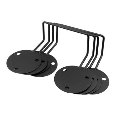 Imagem de Chinflly 4 Barras de Retenção de Colchão, Preto, Ferro, Suporte, 6.5 Polegadas, Firme, Antiderrapante, Ajustável