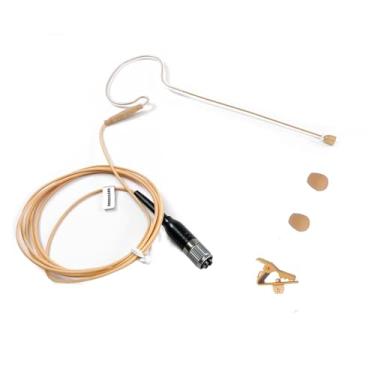 Imagem de Rannsgeer Mini fone de ouvido estilo cH, microfone com gancho de ouvido compatível com transmissor Bodypack Audio Technica