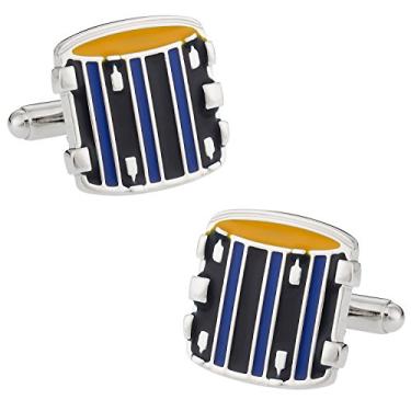 Imagem de Abotoaduras de tambor Cuff-Daddy com caixa de apresentação