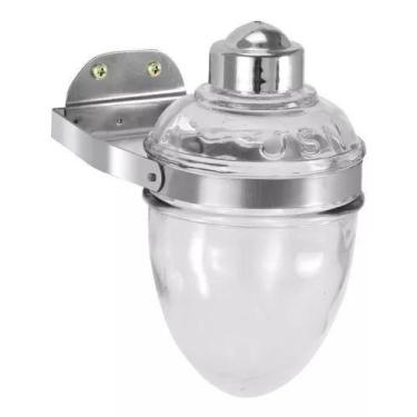 Imagem de Saboneteira Porta Sabonete Liquido Plástico Giratória Parede Inox 500m