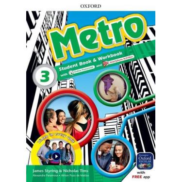 Imagem de Metro 3 - Student's Book With Workbook And Online Homework & Smartphon