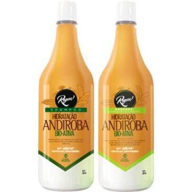Imagem de Corpo Dourado Regarv - Kit Andiroba Hidratação Bioativa Litro Duo (2 Produtos)-Unissex