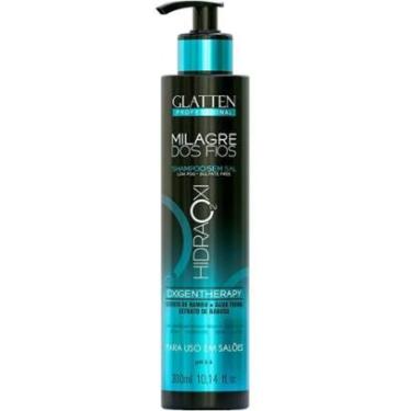 Imagem de Glatten Milagre dos Fios HidraOxi - Shampoo Terapia de Oxigênio 300ml-Unissex
