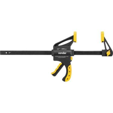 Imagem de Grampo Tipo Sargento Aperto Rápido 12  304 Mm Ga 612 Vonder