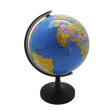 Imagem de Globo Terrestre Diametro 21,4/8" - Altura com a base 30cm Ref: 214 - d