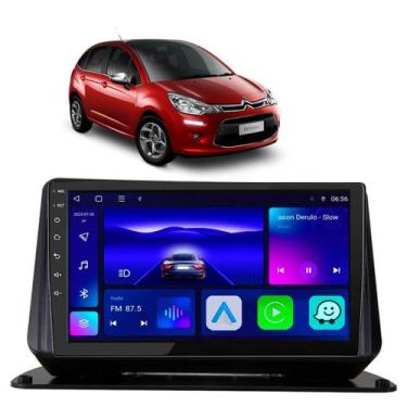 Imagem de Kit multimidia octa-core 9" citroen c3 13/19 preto peugeot c - Android