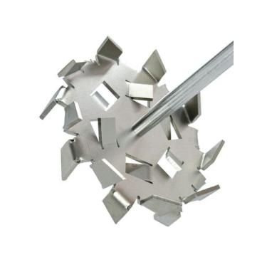 Imagem de Agitador Ara S com 100mm, haste de 350mm, em aço inox 304L - Só Hélice