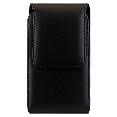 Imagem de Capa vertical de couro sintético eBuymore com clipe de cinto para iPhone 13 Mini iPhone 12 Mini 11 Pro iPhone X XS iPhone 8 Samsung Galaxy S24 S23 S22 S21 A01 Google Pixel 8 5 4 3