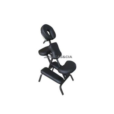 Imagem de Cadeira De Massagem Portátil Quick Massage Shiatsu - BEST PRO, Preto