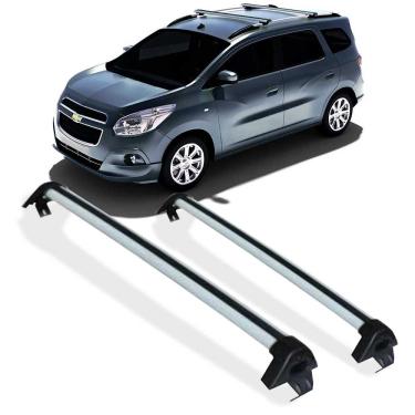 Imagem de Rack Travessa De Teto Prata Aluminio Acessorios Spin 2012 A 2016