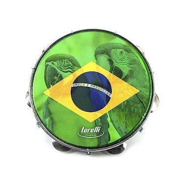 Imagem de PANDEIRO BRASIL ARARA 10'' - CORPO AMARELO