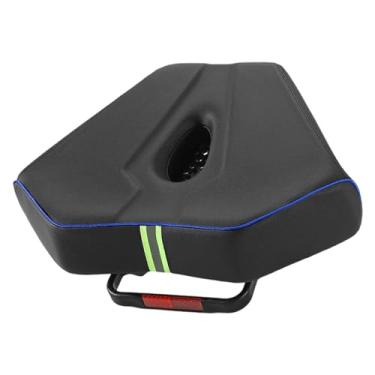 Imagem de Dynwave Sela de bicicleta de bicicleta sem fins de bicicleta para homens Mulheres de choque de absorção de ciclismo Praço de bicicleta largo de bicicleta para, Azul