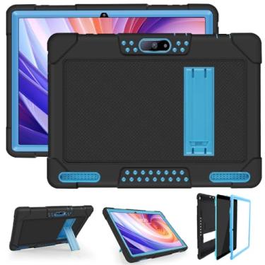 Imagem de Capa para tablet Pritom M10 de 10 polegadas, à prova de choque, compatível com crianças, com suporte, capa protetora para tablet QunyiCO Y10/Gateway 10 polegadas/Voger priorpad X100/Digiland Modelo