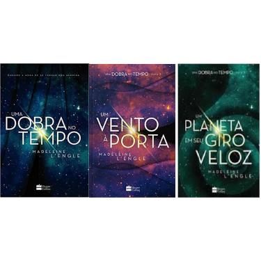 Imagem de Kit 3 Livros Uma Dobra No Tempo + Um Vento à Porta + Um Planeta Em Seu Giro Veloz