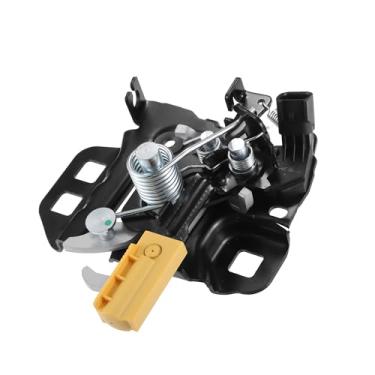 Imagem de Partuto Trava de capô DS7Z16701B - Trava do capô do capô do carro - para Ford Fusion 2013-2020 preto metálico - 1 peça