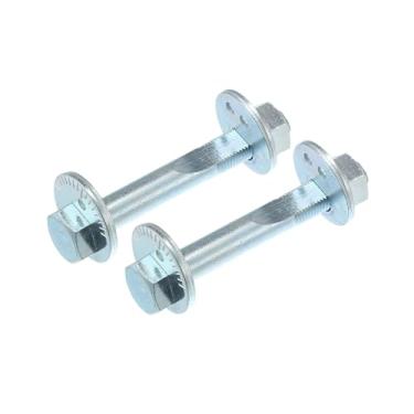 Imagem de ACROPIX 2 conjuntos de parafusos de cambagem de alinhamento excêntrico para Mitsubishi Lancer 2002-2006 Nº MR333373/MB809335 Kit de porca de ajuste de câmera de controle de suspensão peças de carro