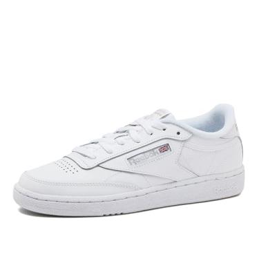 Imagem de Reebok Tênis masculino Club C, Branco/Cinza transparente, 7