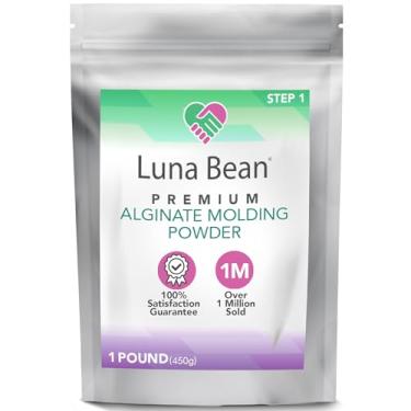 Imagem de Alginate Molding Powder Refill for Hand Casting Kit - Non-Toxic Casting Plaster Material - 1lb (454g) - Perfect for Anniversaries, Birthdays, & Family Activities - Create-a-Mold by Luna Bean
